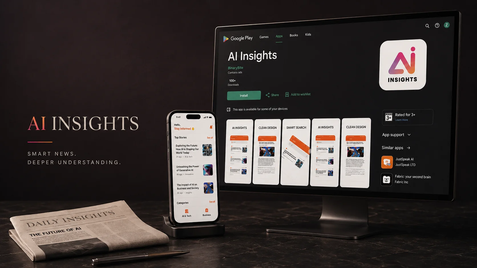 AI Insights — application conçue et développée par TE Labs